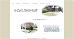 Desktop Screenshot of glenayrapartments.com
